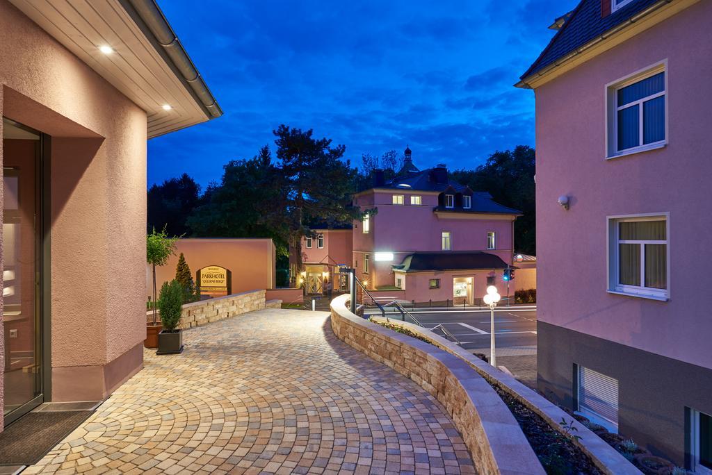 Parkhotel Gueldene Berge Weißenfels Exterior foto